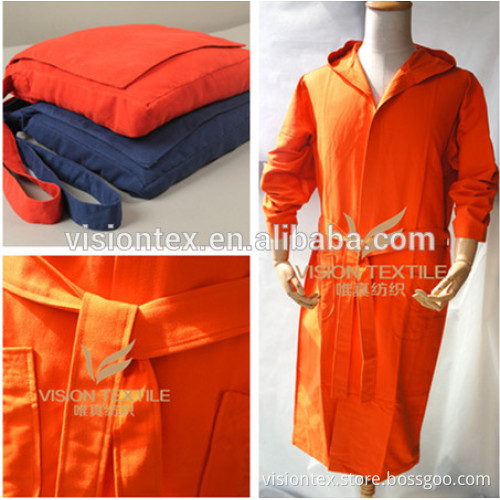 Microfiber Orange Bathrobe